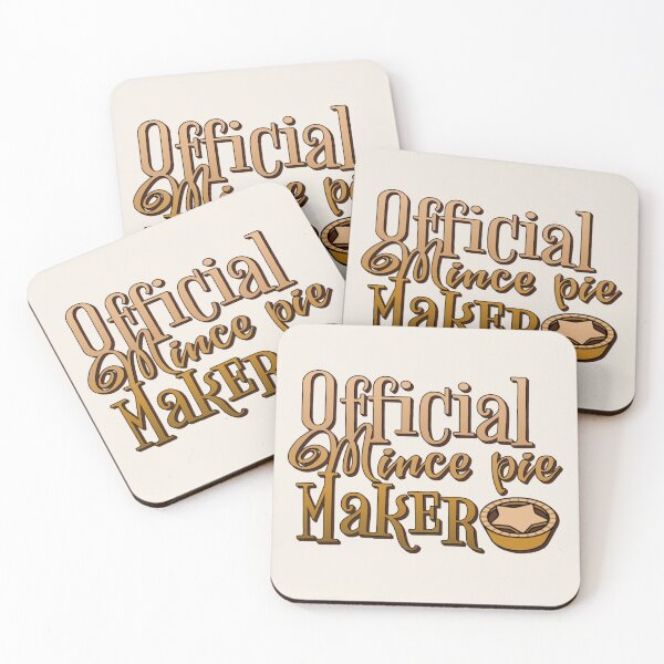 Item preview, Official Mince Pie Maker, Fun Slogan For All Mince pie Makers, Ombre Design designed and sold by TrulyEpoque.