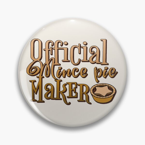 Item preview, Official Mince Pie Maker, Fun Slogan For All Mince pie Makers, Ombre Design designed and sold by TrulyEpoque.