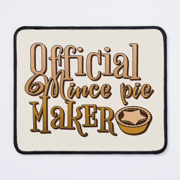 Item preview, Official Mince Pie Maker, Fun Slogan For All Mince pie Makers, Ombre Design designed and sold by TrulyEpoque.