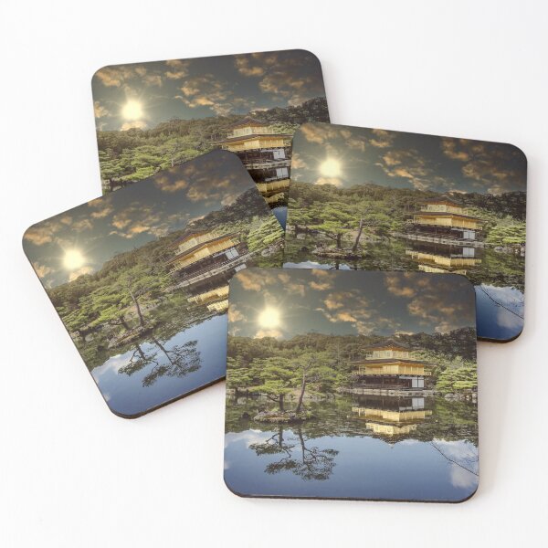 Item preview, Beautiful Kinkakuji Zen Gold Temple Kyoto Japan Nature Art designed and sold by XIX361ART.