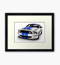 Shelby Ford GT500KR sports car art photo print Framed Print