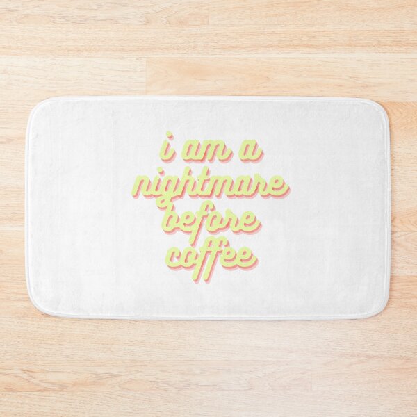 Item preview, I am a nightmare before coffee designed and sold by GamersLands.