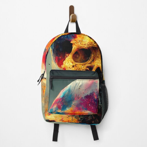 Item preview, Cosmic post apocalyptic skull as an abstract art form designed and sold by PM-Artistic.