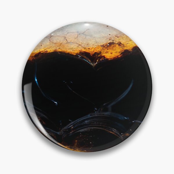 Item preview, Black Broken Heart Art in Sunset /  Broken Hearts Unwind Designs designed and sold by Unwind-Art-Work.