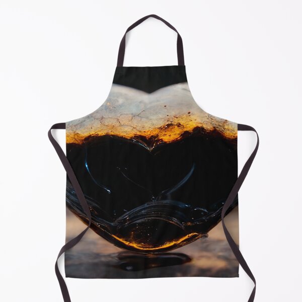 Item preview, Black Broken Heart Art in Sunset / Broken Hearts Unwind Designs designed and sold by Unwind-Art-Work.