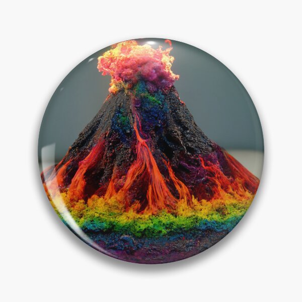 Artikelvorschau, Regenbogen-Vulkan entworfen und verkauft von mentaljazzhands.