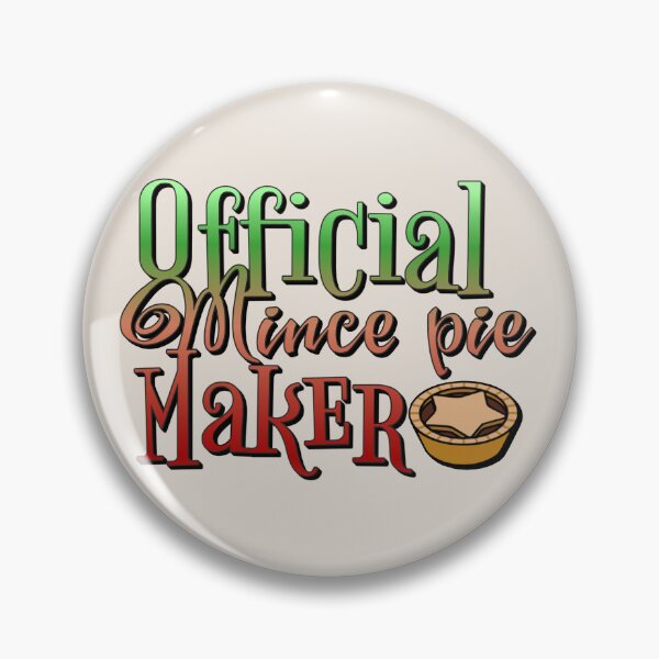 Item preview, Official Mince Pie Maker, Fun Slogan For All Mince pie Makers, Christmas Ombre Design designed and sold by TrulyEpoque.