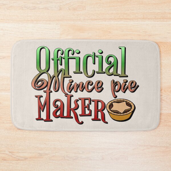 Item preview, Official Mince Pie Maker, Fun Slogan For All Mince pie Makers, Christmas Ombre Design designed and sold by TrulyEpoque.