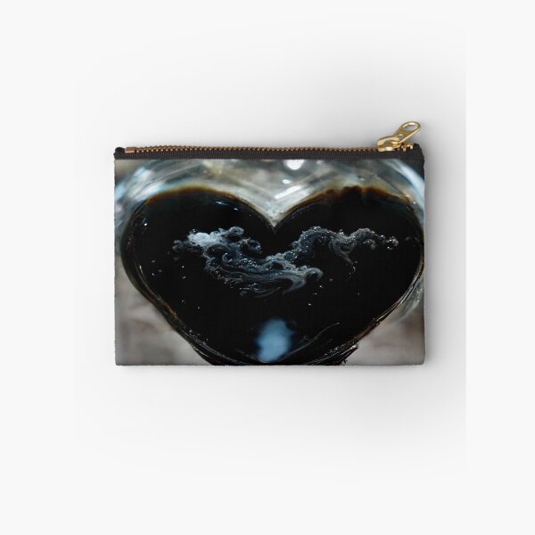 Item preview, Black Broken Heart Art in Sunset /  Broken Hearts Unwind Designs designed and sold by Unwind-Art-Work.