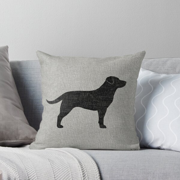 Aperçu de l'œuvre Silhouettes de Labrador Retriever Noir créée et vendue par Jenn Inashvili.
