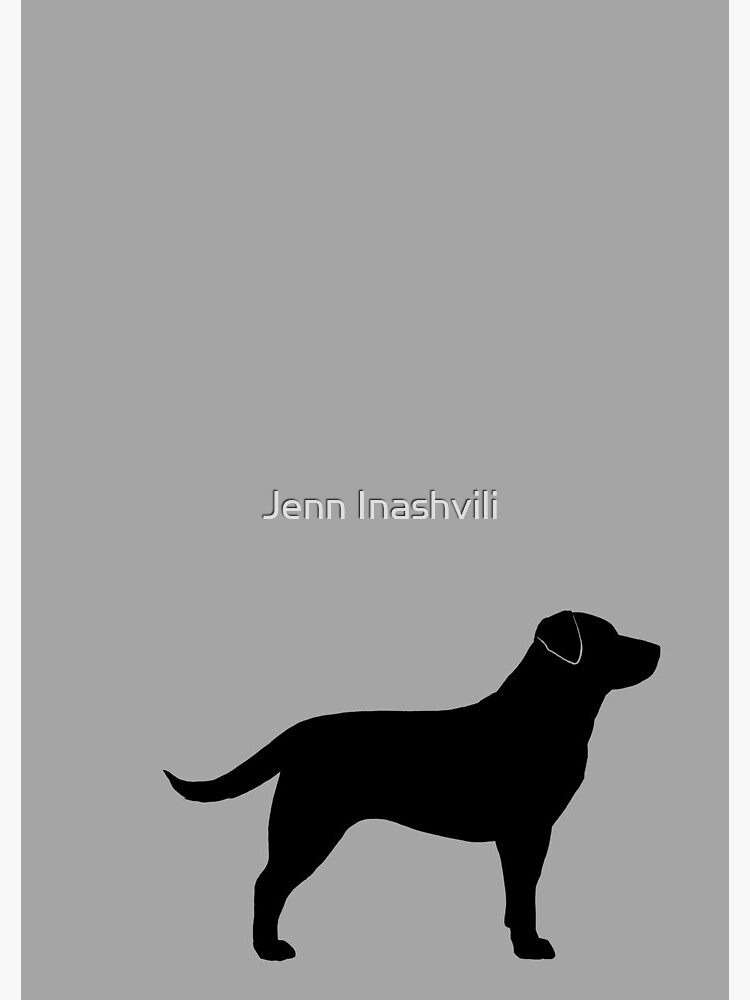 Black Labrador Retriever Silhouette(s)