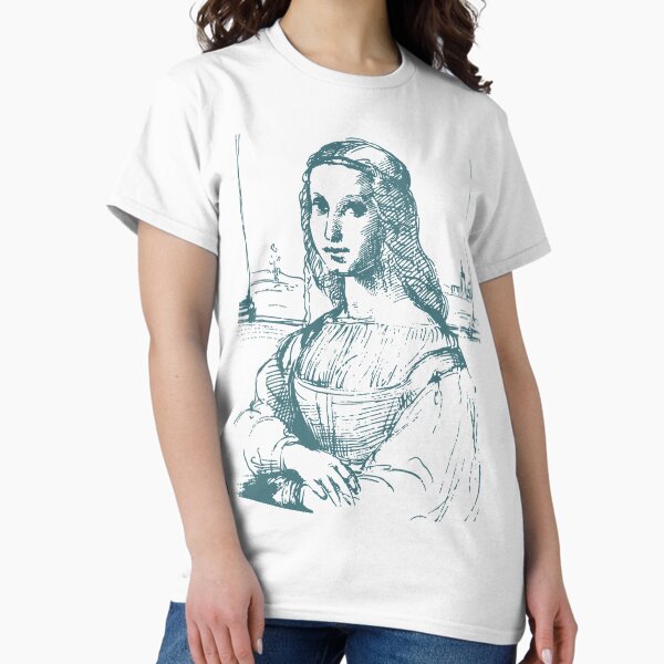 Artikel-Vorschau von Mona Lisa Skizzenzeichnung, designt und verkauft von Ehsan777.