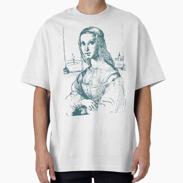 Artikel-Vorschau von Mona Lisa Skizzenzeichnung, designt und verkauft von Ehsan777.