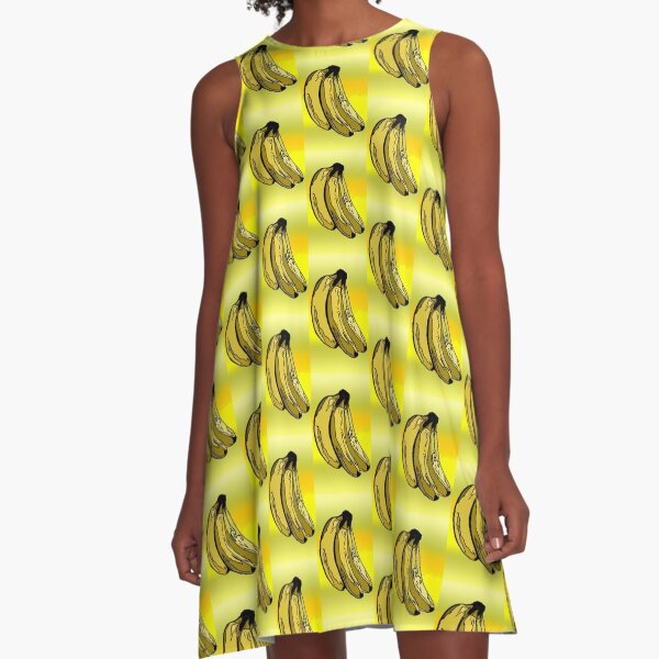 The Banana/ Fruit Shop A-Line Dress