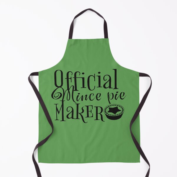 Item preview, Official Mince Pie Maker, Fun Slogan For All Mince pie Makers, Black Text designed and sold by TrulyEpoque.