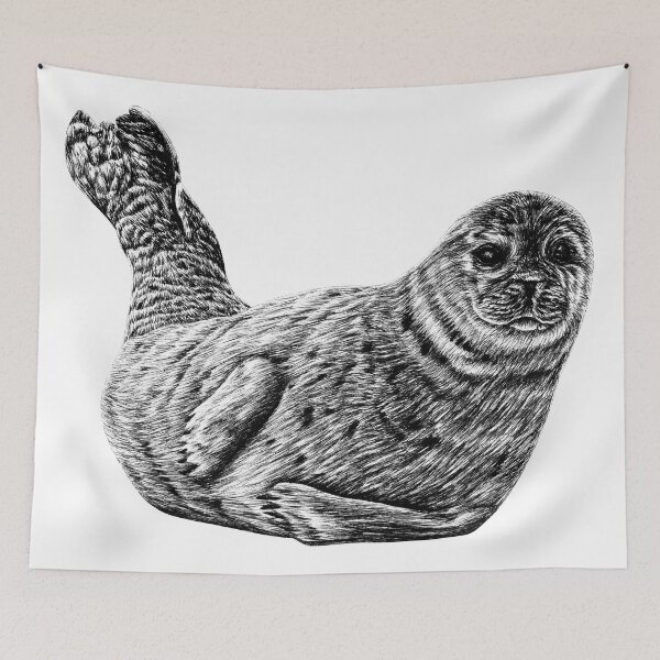 Item preview, Baby seal designed and sold by LorenDowding.