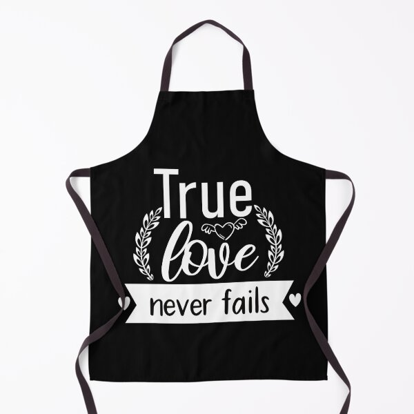 Item preview, True Love Never Fails Quote designed and sold by BlueZenStudio.
