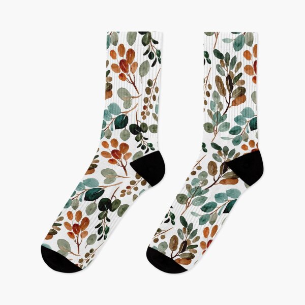 Item preview, Watercolor Autumn Leaves Pattern designed and sold by virillanissa.