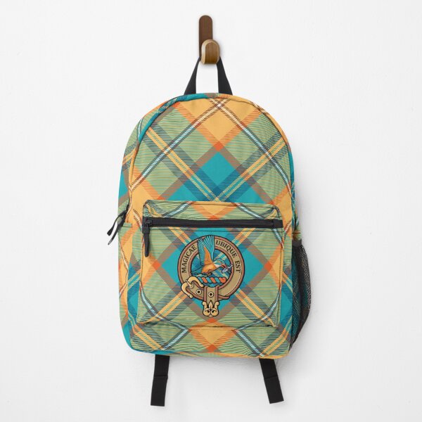 Item preview, Kingfisher Crest over Tartan designed and sold by sifis.