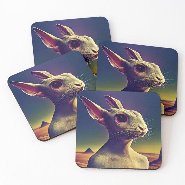 Item preview, Rabbit sphinx designed and sold by ART NeuroSmARTxx.