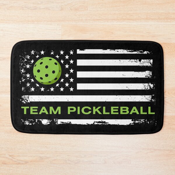 Item preview, Team Pickleball American Flag Grunge designed and sold by blackdogshop.