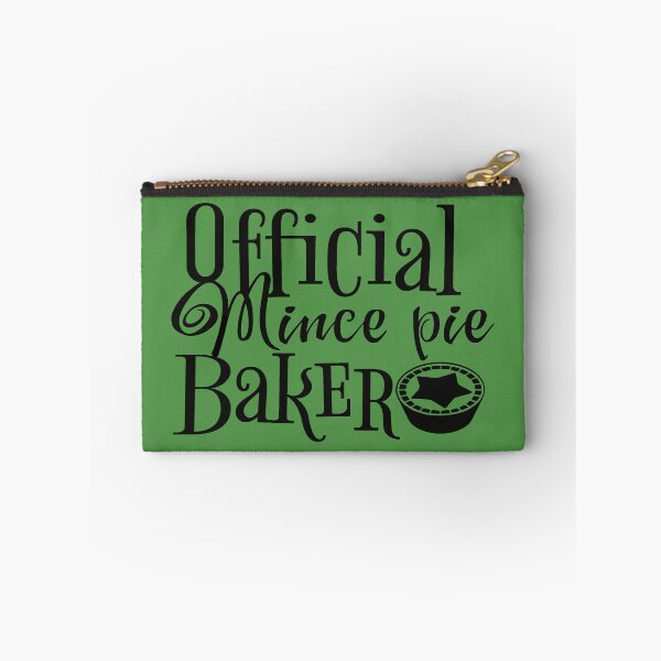 Item preview, Official Mince Pie Baker, Fun Slogan For All Mince pie Makers, Black Text designed and sold by TrulyEpoque.