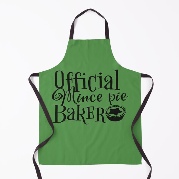 Item preview, Official Mince Pie Baker, Fun Slogan For All Mince pie Makers, Black Text designed and sold by TrulyEpoque.