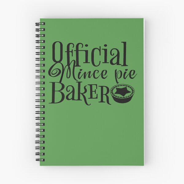 Item preview, Official Mince Pie Baker, Fun Slogan For All Mince pie Makers, Black Text designed and sold by TrulyEpoque.