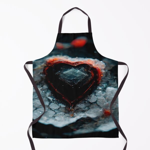 Item preview, Broken Frozen Heart Art in Sunset / Broken Hearts Unwind Designs designed and sold by Unwind-Art-Work.