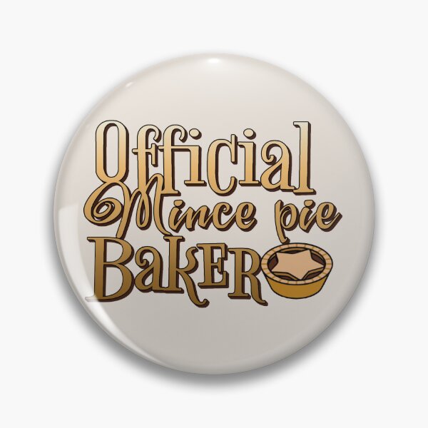 Item preview, Official Mince Pie Baker, Fun Slogan For All Mince pie Makers, Ombre Text designed and sold by TrulyEpoque.