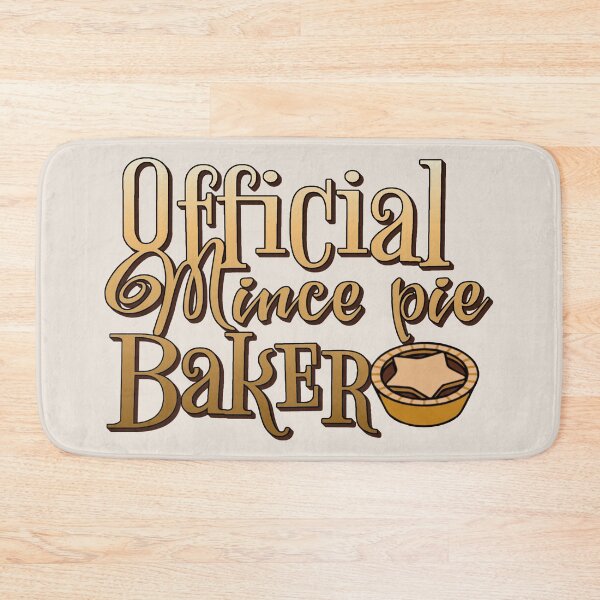 Item preview, Official Mince Pie Baker, Fun Slogan For All Mince pie Makers, Ombre Text designed and sold by TrulyEpoque.
