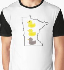 Duck Duck Gray Duck Graphic T-Shirt