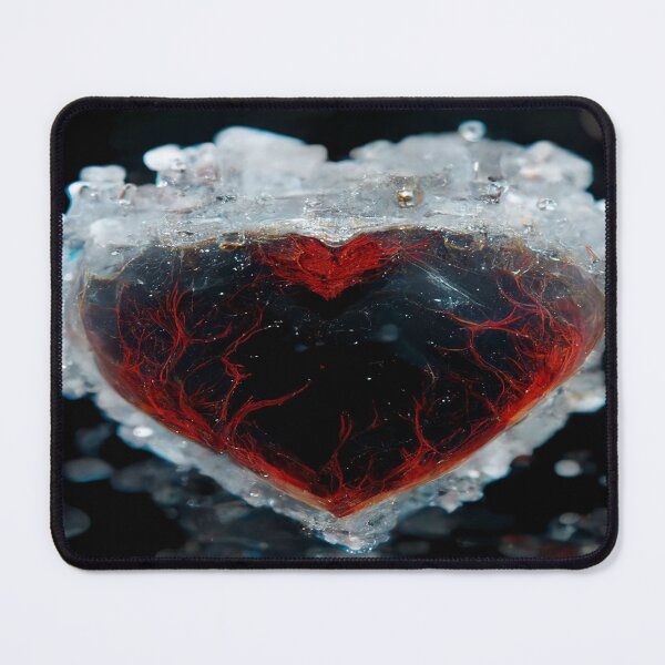 Item preview, Broken Frozen Heart Art   /  Broken Hearts Unwind Designs designed and sold by Unwind-Art-Work.