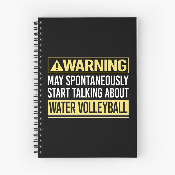 Item preview, Warning About Water Volleyball designed and sold by WrightTrouble.