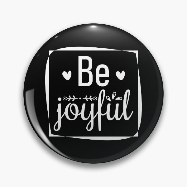 Item preview, Be Joyful Quote designed and sold by BlueZenStudio.