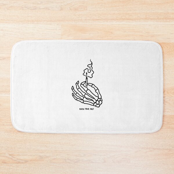 Item preview, BURN YOUR PAST black / Cool and Funny quotes designed and sold by DRK7DSGN.