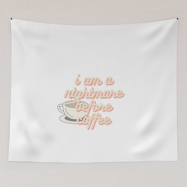 Item preview, I am a nightmare bafore coffee designed and sold by GamersLands.