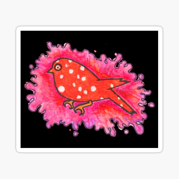 Spotted Bird Sticker