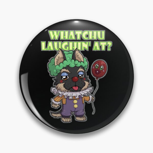 Item preview, Clown German Shepherd Puppy | Halloween Puppy | Silver-Black designed and sold by Jovak.