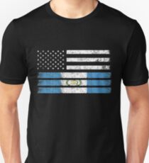 Guatemalan American Flag - USA Guatemala Shirt Unisex T-Shirt