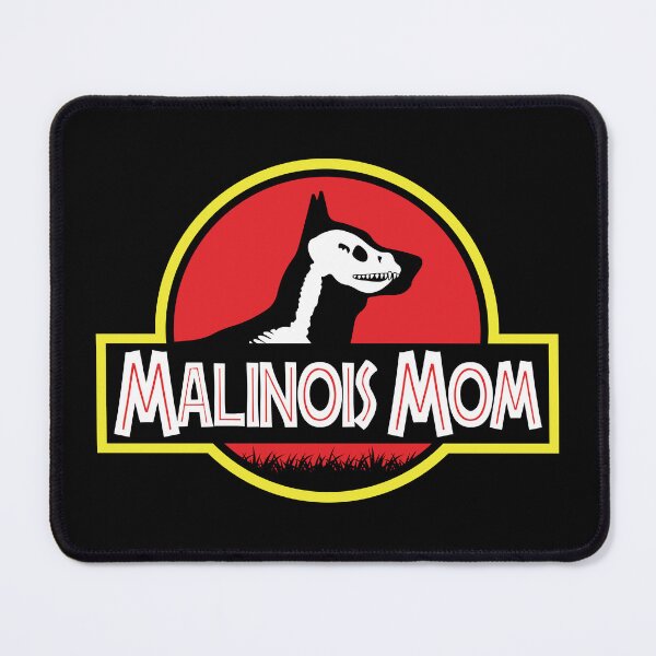 Item preview, (For Dark Background) Jurassic Belgian Malinois Mom designed and sold by More Cute Dogs.