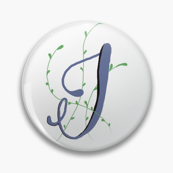 Item preview, Letter J initial monogram alphabet designed and sold by Antique-Gifts.