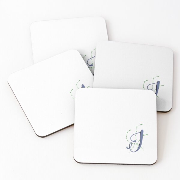 Item preview, Letter J initial monogram alphabet designed and sold by Antique-Gifts.