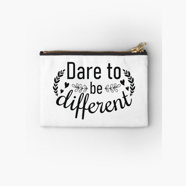 Item preview, Dare To Be Different Quote designed and sold by BlueZenStudio.