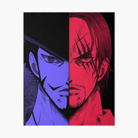 Shanks & Mihawk  3.9, an art print by Mygiorni - INPRNT