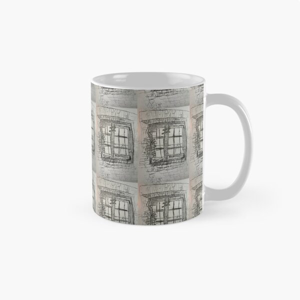 Item preview, Ventige old window pencil drawing. designed and sold by Lovazza.