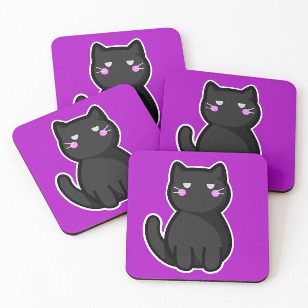 Item preview, Black Cat Bored Cat designed and sold by GoobyCloud.