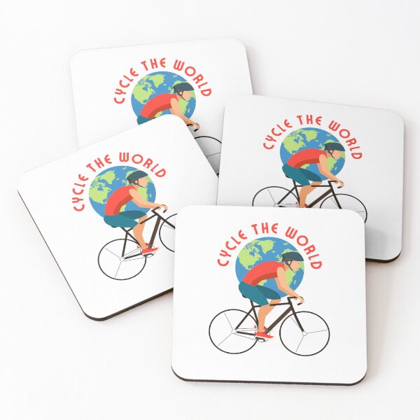 Item preview, Cycle The World (Red) designed and sold by SingularDesign.