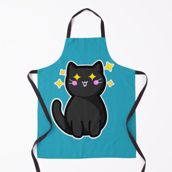 Item preview, Black Cat Excited Cat designed and sold by GoobyCloud.