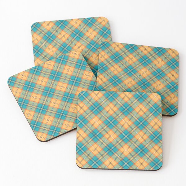 Item preview, Kingfisher Tartan Rotated designed and sold by sifis.